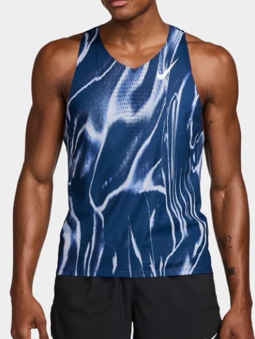 NWT Nike Dri-FIT ADV AeroSwift Running Singlet Tank HV2643-492 Men’s US Medium